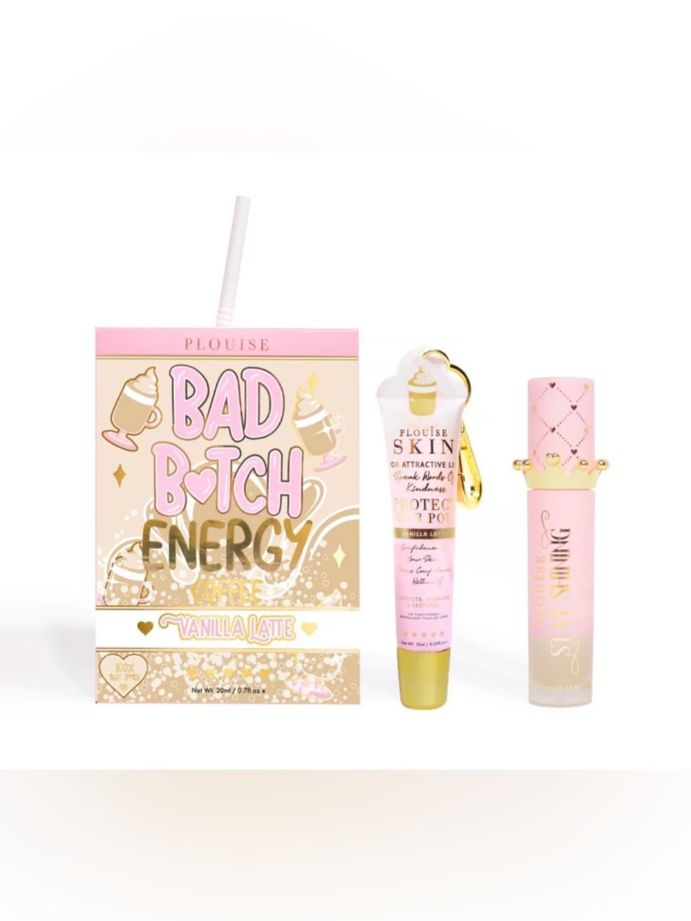 PLouise Bad B❤️tch Energy Lip Duo Coffee Vanilla Latte